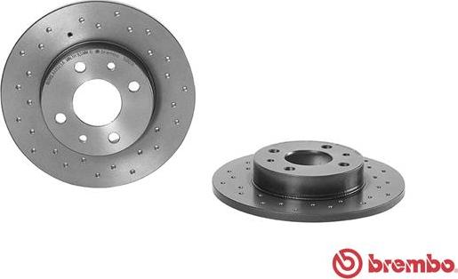 Brembo 08.5085.1X - Bremžu diski ps1.lv