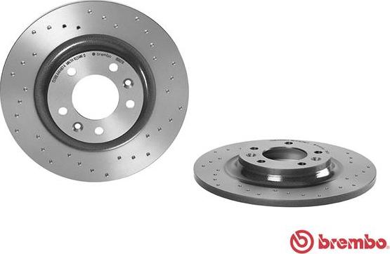 Brembo 08.8682.1X - Bremžu diski ps1.lv