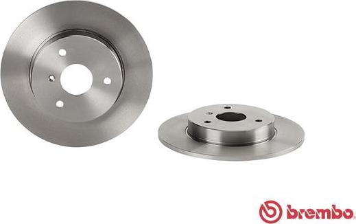 Brembo 08.8163.10 - Bremžu diski ps1.lv