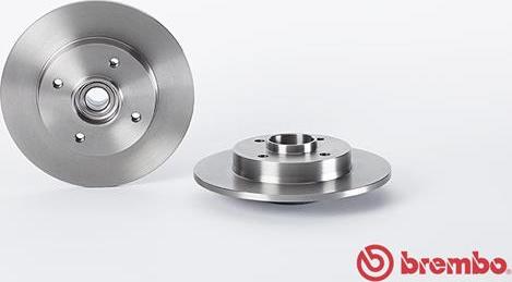 Brembo 08.A858.17 - Bremžu diski ps1.lv