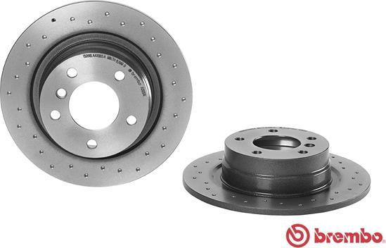 Brembo 08.A205.1X - Bremžu diski ps1.lv