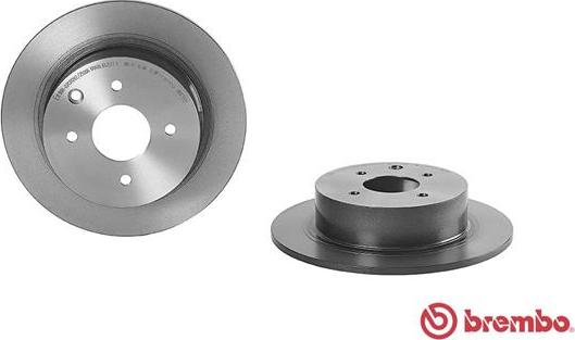 Brembo 08.A715.21 - Bremžu diski ps1.lv