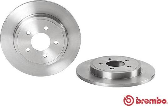 Brembo 08.B412.10 - Bremžu diski ps1.lv