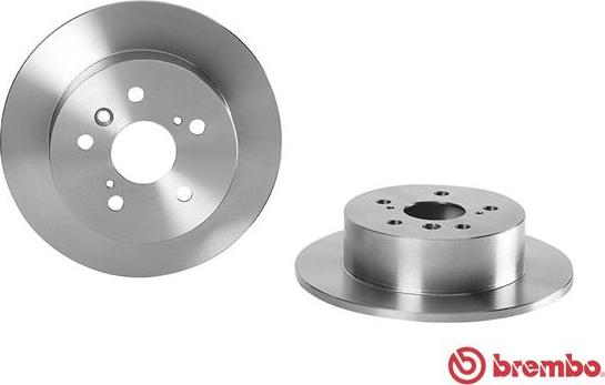 Brembo 08.B566.10 - Bremžu diski ps1.lv