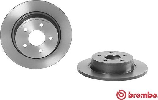 Brembo 08.B601.11 - Bremžu diski ps1.lv