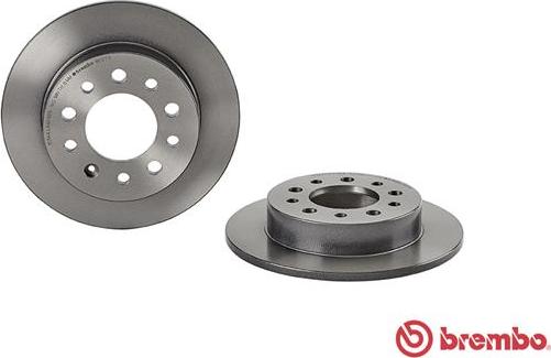 Brembo 08.B027.11 - Bremžu diski ps1.lv