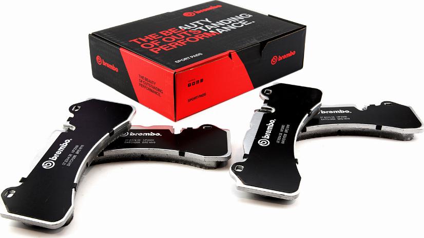 Brembo 07.B314.58 - Augstas veiktspējas bremžu uzliku komplekts ps1.lv