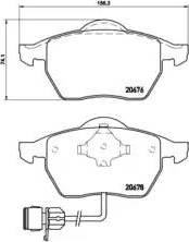 Brembo 07.B314.69 - Augstas veiktspējas bremžu uzliku komplekts ps1.lv