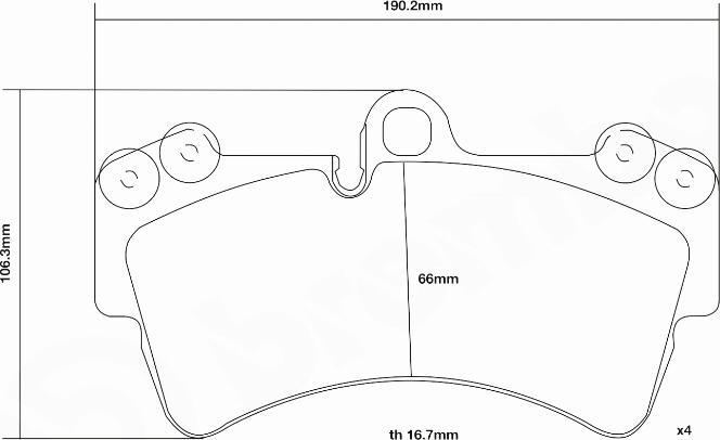 Brembo 07.B314.20 - Augstas veiktspējas bremžu uzliku komplekts ps1.lv