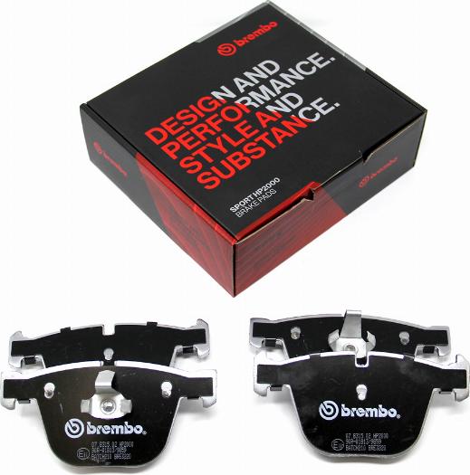 Brembo 07.B315.02 - Augstas veiktspējas bremžu uzliku komplekts ps1.lv