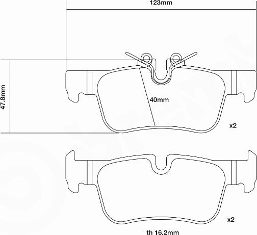 Brembo 07.B315.76 - Augstas veiktspējas bremžu uzliku komplekts ps1.lv