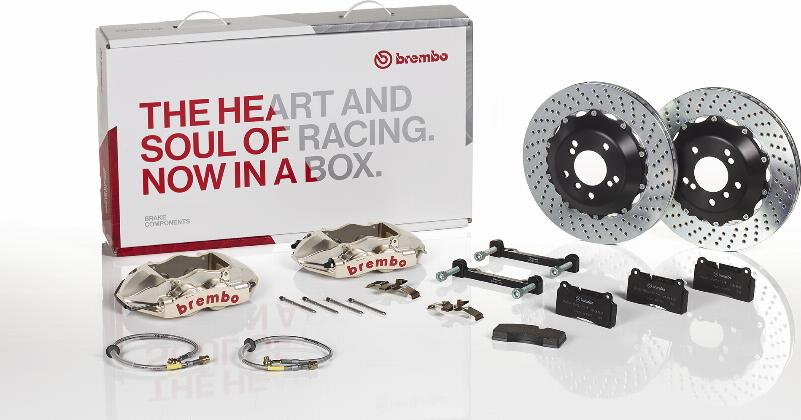 Brembo 2P1.9010AR - Augstas veiktspējas bremžu komplekts ps1.lv