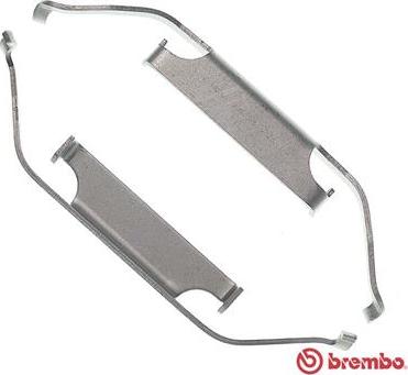 Brembo A 02 223 - Piederumu komplekts, Bremžu suports ps1.lv