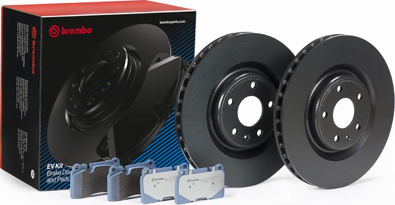 Brembo KT08007 - Bremžu komplekts, Disku bremzes ps1.lv