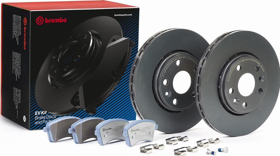 Brembo KT08036 - Bremžu komplekts, Disku bremzes ps1.lv