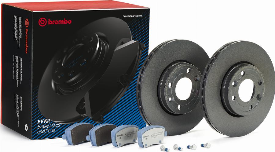 Brembo KT08031 - Bremžu komplekts, Disku bremzes ps1.lv