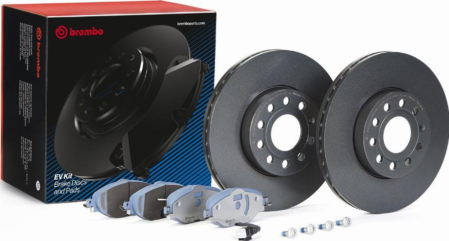 Brembo KT08038 - Bremžu komplekts, Disku bremzes ps1.lv