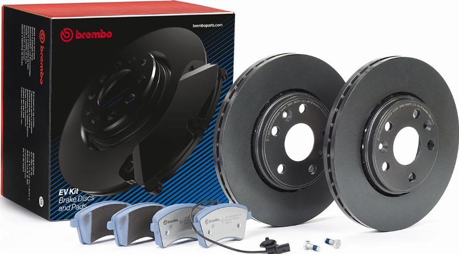 Brembo KT08037 - Bremžu komplekts, Disku bremzes ps1.lv
