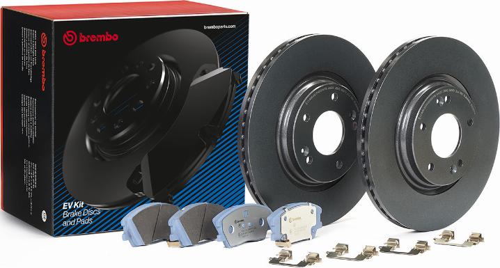 Brembo KT08028 - Bremžu komplekts, Disku bremzes ps1.lv