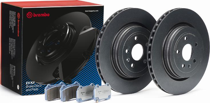 Brembo KT 08 023 - Bremžu komplekts, Disku bremzes ps1.lv