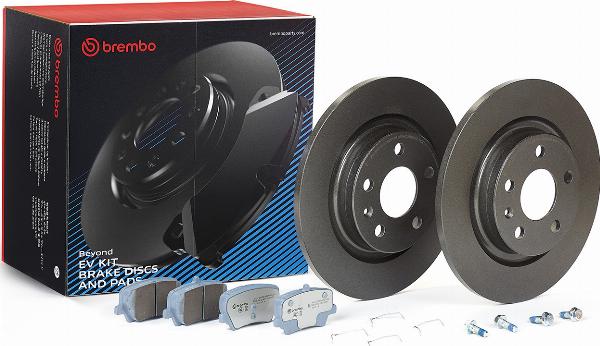 Brembo KT08075 - Bremžu komplekts, Disku bremzes ps1.lv