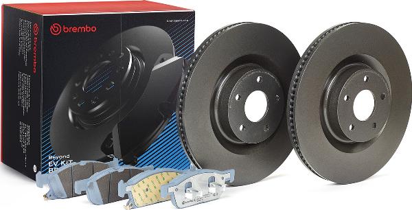 Brembo KT08077 - Bremžu komplekts, Disku bremzes ps1.lv