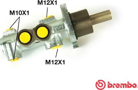 Brembo M 61 069 - Galvenais bremžu cilindrs ps1.lv