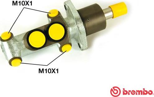 Brembo M 61 024 - Galvenais bremžu cilindrs ps1.lv