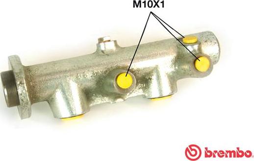 Brembo M 24 027 - Galvenais bremžu cilindrs ps1.lv