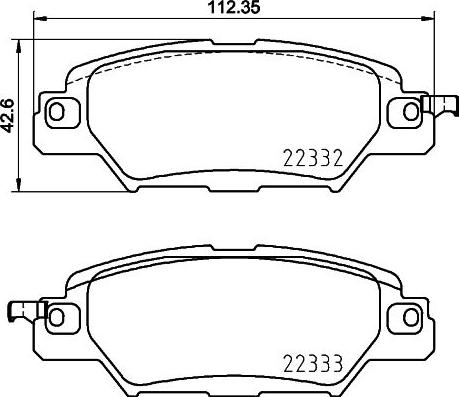 Brembo P 49 053 - Bremžu uzliku kompl., Disku bremzes ps1.lv