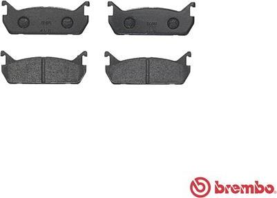 Brembo P 49 015 - Bremžu uzliku kompl., Disku bremzes ps1.lv