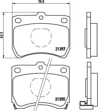 Brembo P 49 013 - Bremžu uzliku kompl., Disku bremzes ps1.lv