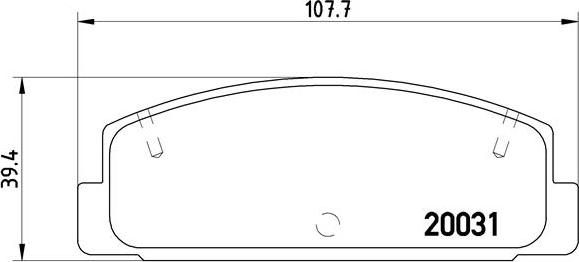 Brembo P 49 037 - Bremžu uzliku kompl., Disku bremzes ps1.lv