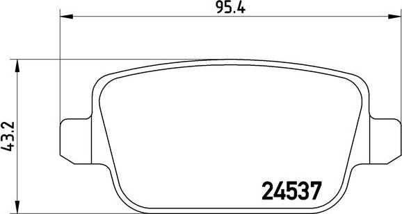 Brembo P 44 017 - Bremžu uzliku kompl., Disku bremzes ps1.lv