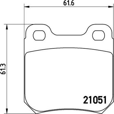 Brembo P 59 010 - Bremžu uzliku kompl., Disku bremzes ps1.lv