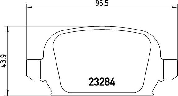 Brembo P 59 037 - Bremžu uzliku kompl., Disku bremzes ps1.lv