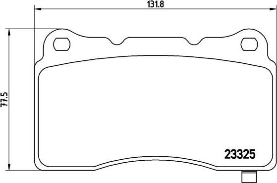 Brembo P 59 079 - Bremžu uzliku kompl., Disku bremzes ps1.lv