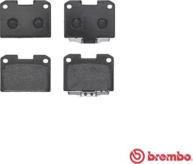 Brembo P 54 048 - Bremžu uzliku kompl., Disku bremzes ps1.lv