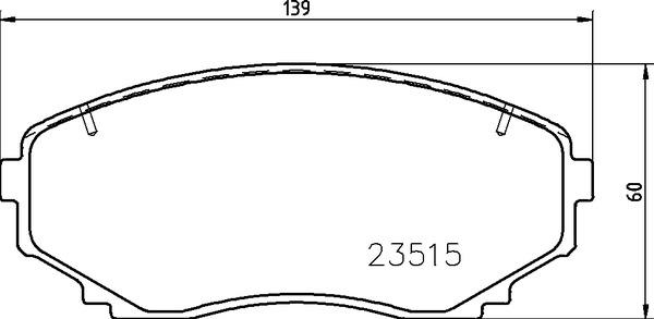 Brembo P54059N - Bremžu uzliku kompl., Disku bremzes ps1.lv