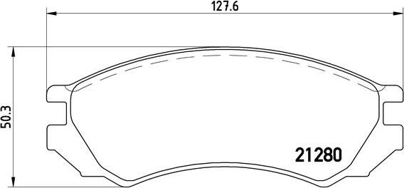 Brembo P 56 023 - Bremžu uzliku kompl., Disku bremzes ps1.lv