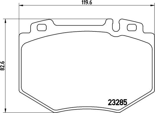 Brembo P 50 048 - Bremžu uzliku kompl., Disku bremzes ps1.lv