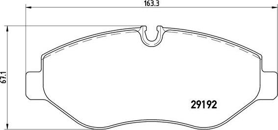 Brembo P 50 085 - Bremžu uzliku kompl., Disku bremzes ps1.lv