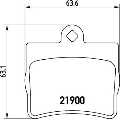 Brembo P 50 024 - Bremžu uzliku kompl., Disku bremzes ps1.lv