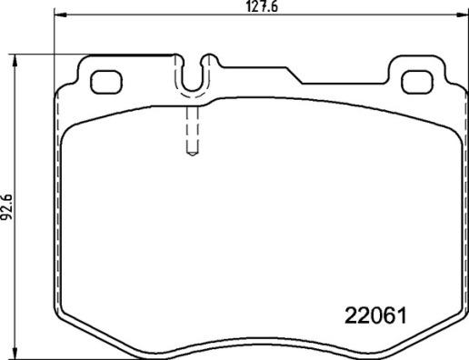 Brembo P 50 145 - Bremžu uzliku kompl., Disku bremzes ps1.lv