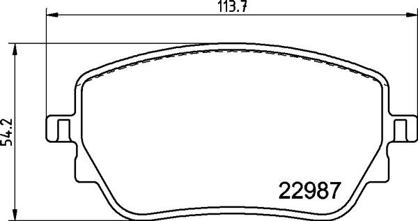 Brembo P 50 148 - Bremžu uzliku kompl., Disku bremzes ps1.lv