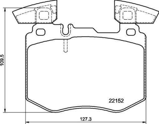 Brembo P 50 159 - Bremžu uzliku kompl., Disku bremzes ps1.lv