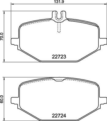 Brembo P50168N - Bremžu uzliku kompl., Disku bremzes ps1.lv