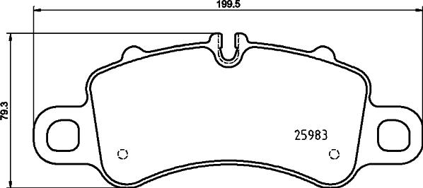 Brembo P 65 041 - Bremžu uzliku kompl., Disku bremzes ps1.lv