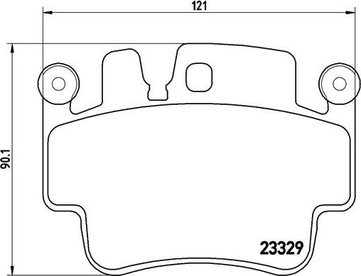 Brembo P 65 009 - Bremžu uzliku kompl., Disku bremzes ps1.lv