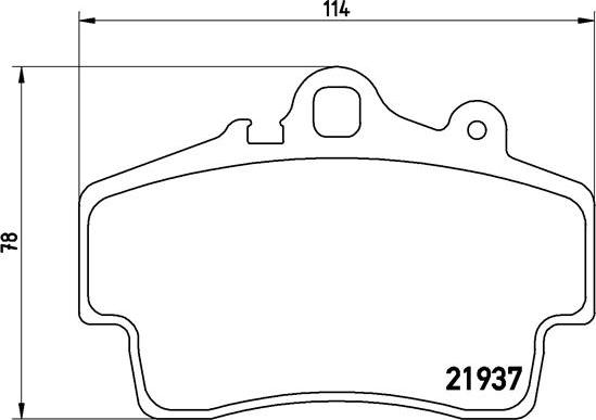 Brembo P 65 007 - Bremžu uzliku kompl., Disku bremzes ps1.lv